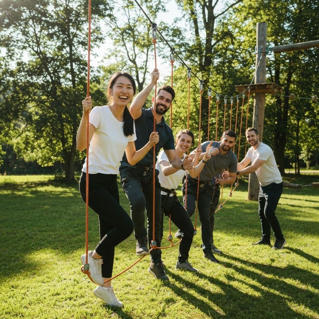 Тимбилдинг на природе